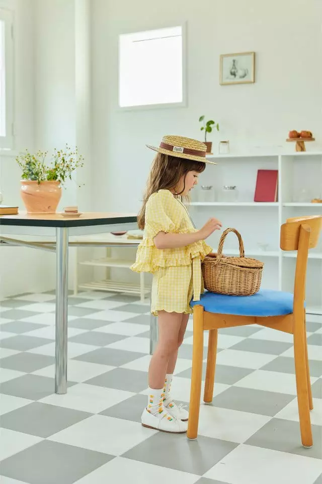 Berry Berry - Korean Children Fashion - #fashionkids - Pop Corn Top Bottom Set - 11