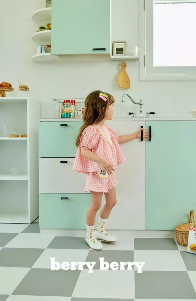 Berry Berry - Korean Children Fashion - #littlefashionista - Strawberry Top Bottom Set - 7