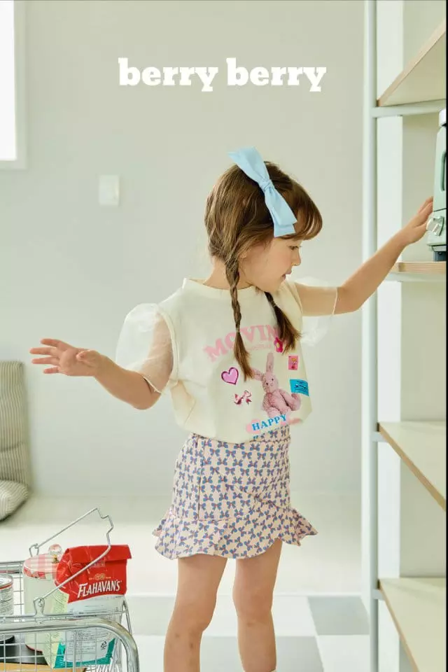 Berry Berry - Korean Children Fashion - #magicofchildhood - Happy Rabbit Tee - 11