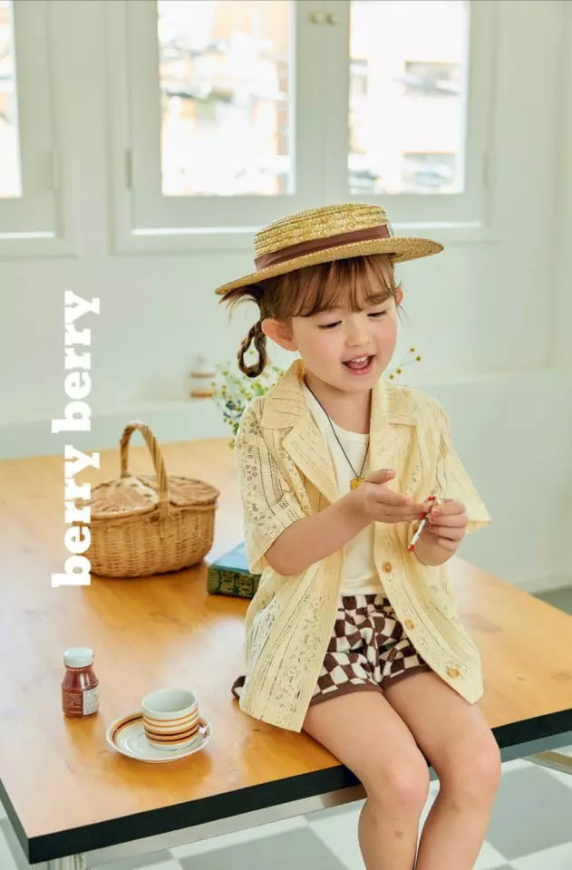 Berry Berry - Korean Children Fashion - #minifashionista - Towel Pants - 11