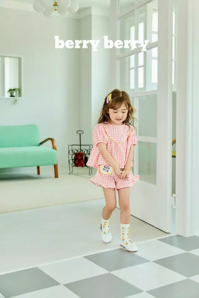 Berry Berry - Korean Children Fashion - #prettylittlegirls - Strawberry Top Bottom Set - 10
