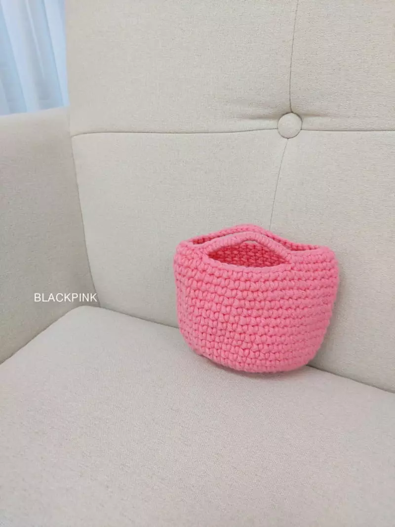 Black Pink - Korean Children Fashion - #childofig - Black Pink Quilting Bag - 7