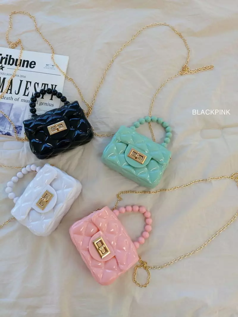Black Pink - Korean Children Fashion - #prettylittlegirls - Jelly Cross Bag - 4