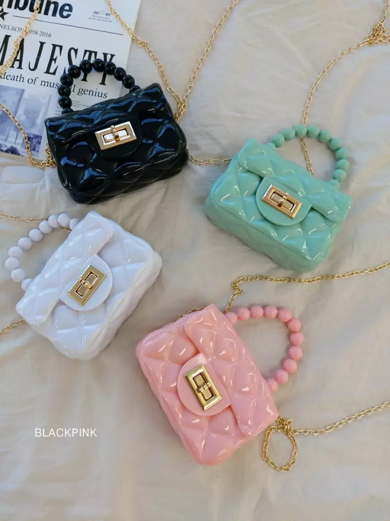 Black Pink - Korean Children Fashion - #childofig - Jelly Cross Bag - 5