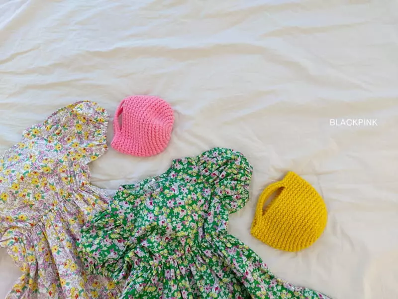 Black Pink - Korean Children Fashion - #childofig - Flory One-piece - 9