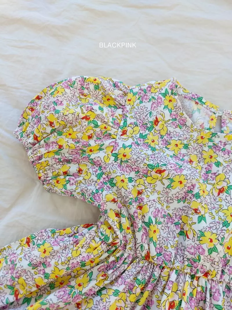 Black Pink - Korean Children Fashion - #childrensboutique - Flory One-piece - 10