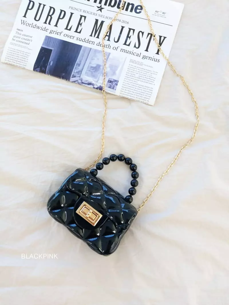 Black Pink - Korean Children Fashion - #designkidswear - Jelly Cross Bag - 7