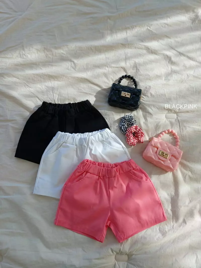 Black Pink - Korean Children Fashion - #designkidswear - Dailt Shorts - 6