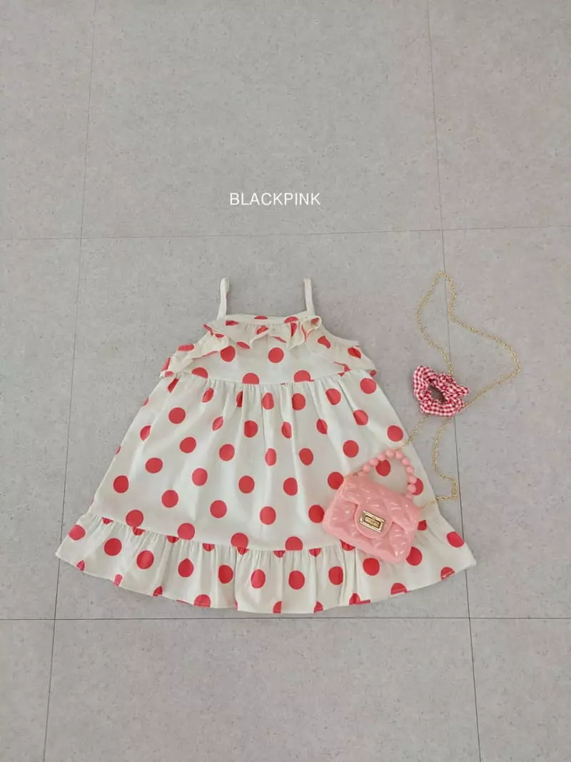 Black Pink - Korean Children Fashion - #kidsshorts - Lavin One-piece - 4