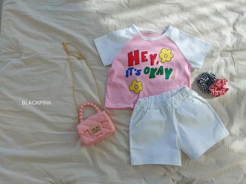 Black Pink - Korean Children Fashion - #kidzfashiontrend - Hey Raglan Tee - 8