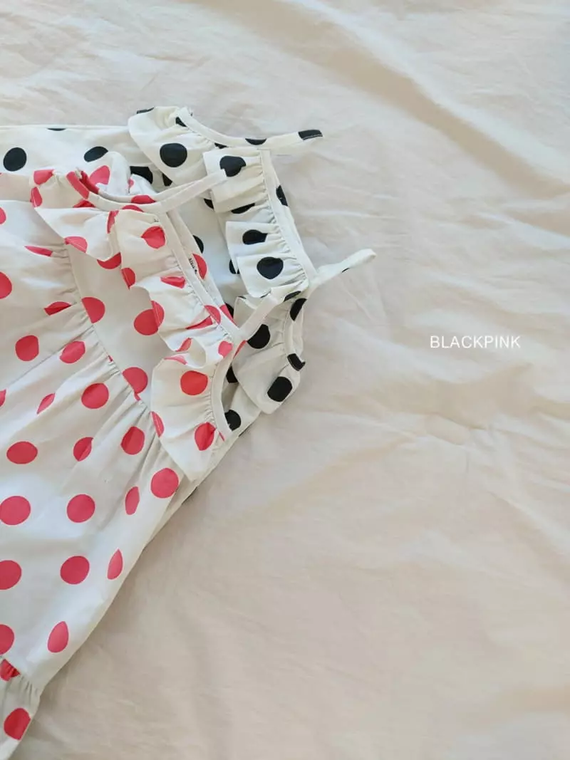 Black Pink - Korean Children Fashion - #littlefashionista - Lavin One-piece - 7