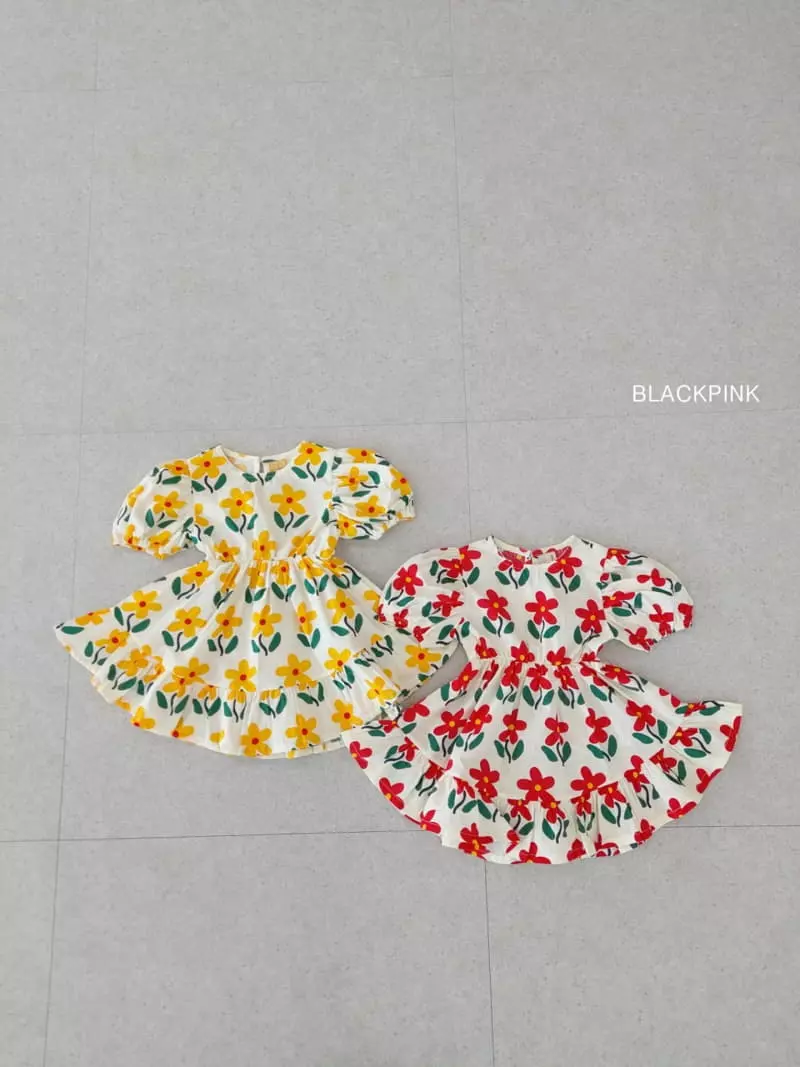 Black Pink - Korean Children Fashion - #littlefashionista - Silvia One-piece