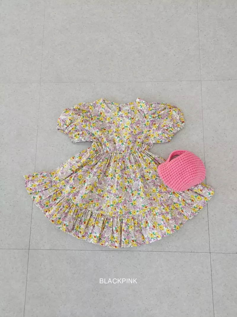 Black Pink - Korean Children Fashion - #magicofchildhood - Flory One-piece - 4