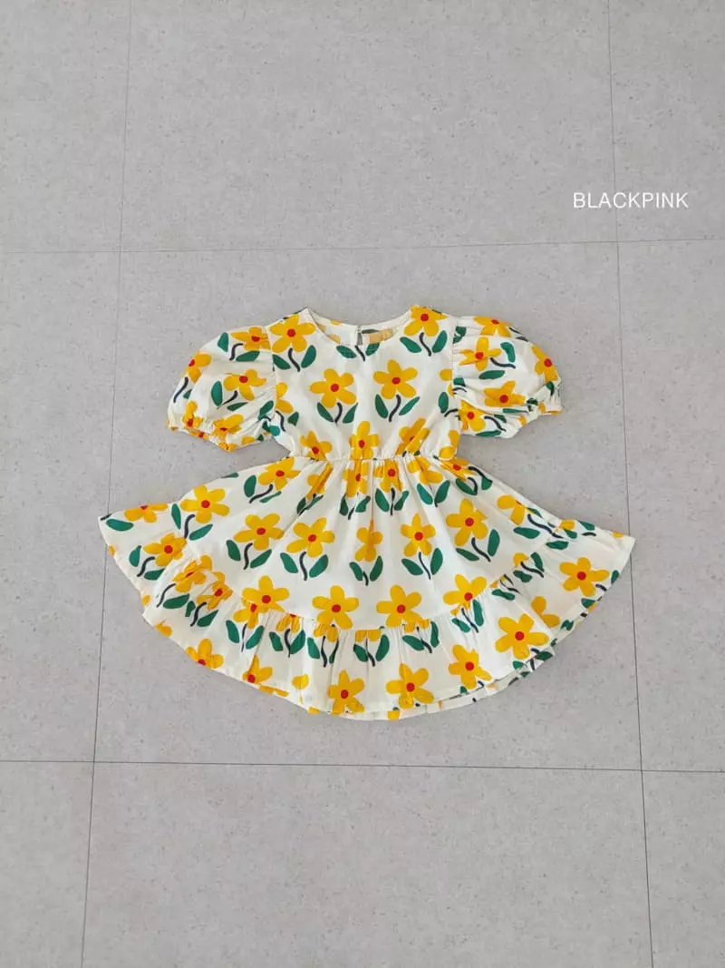 Black Pink - Korean Children Fashion - #minifashionista - Silvia One-piece - 4