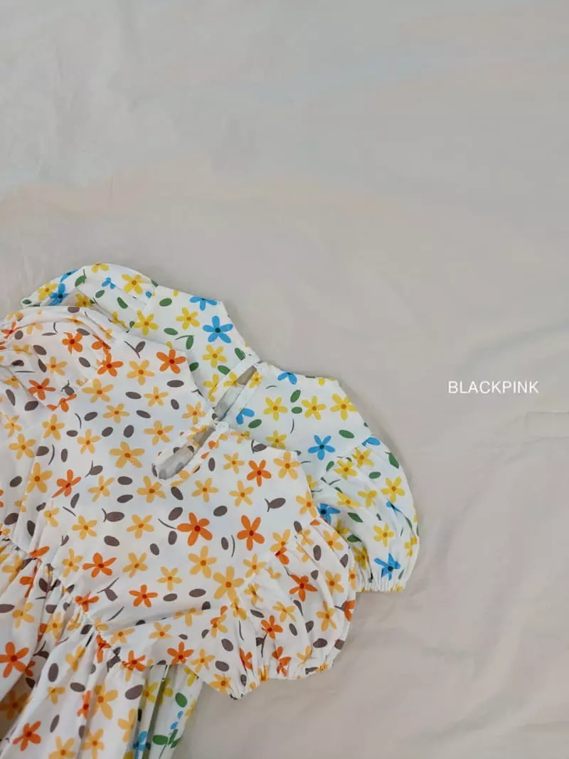 Black Pink - Korean Children Fashion - #stylishchildhood - Angella One-piece - 10