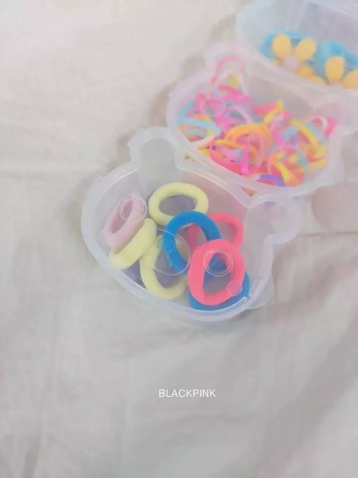 Black Pink - Korean Children Fashion - #stylishchildhood - Ranbom Bear Case - 5
