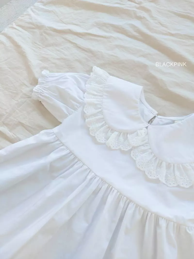 Black Pink - Korean Children Fashion - #todddlerfashion - Ember Lace One-piece - 10