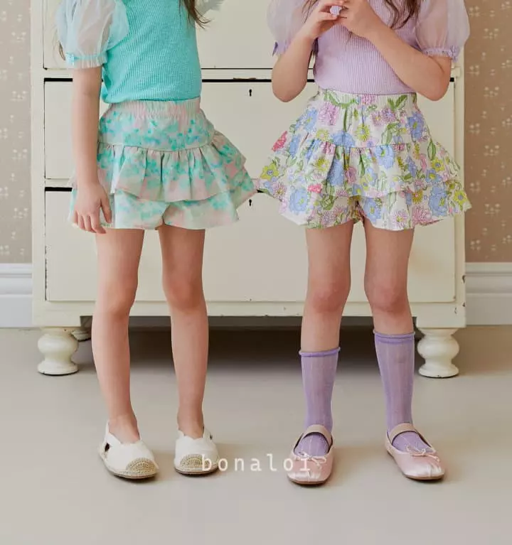 Bonaloi - Korean Children Fashion - #childrensboutique - Deeps Cancan Skirt Pants
