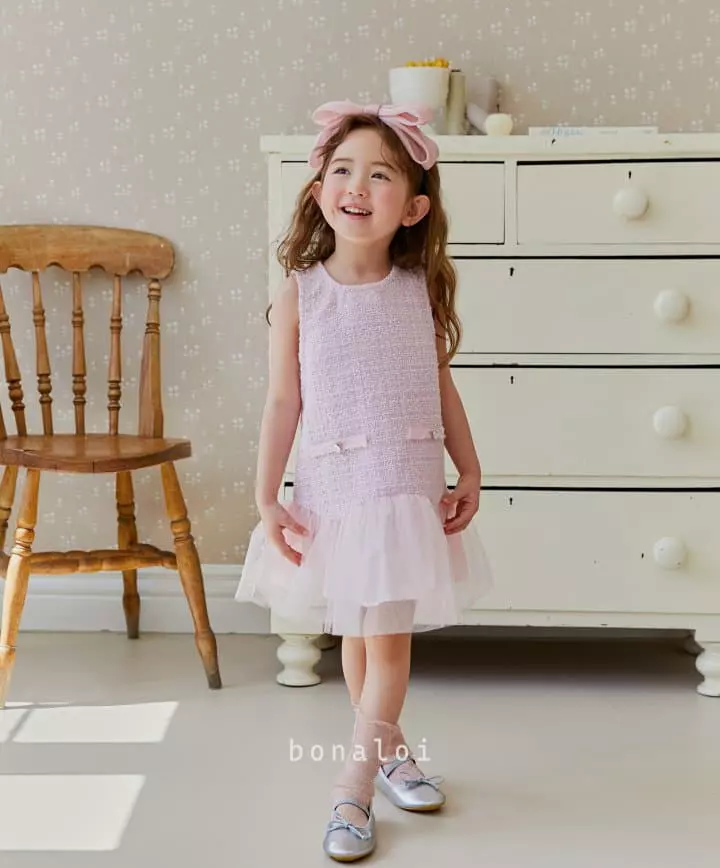 Bonaloi - Korean Children Fashion - #kidzfashiontrend - Ancore One-piece - 12