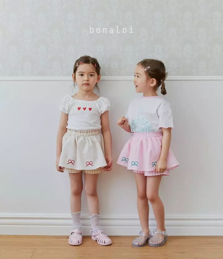Bonaloi - Korean Children Fashion - #minifashionista - Mamng Skirt pants - 7