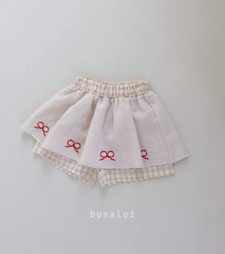 Bonaloi - Korean Children Fashion - #stylishchildhood - Mamng Skirt pants - 11