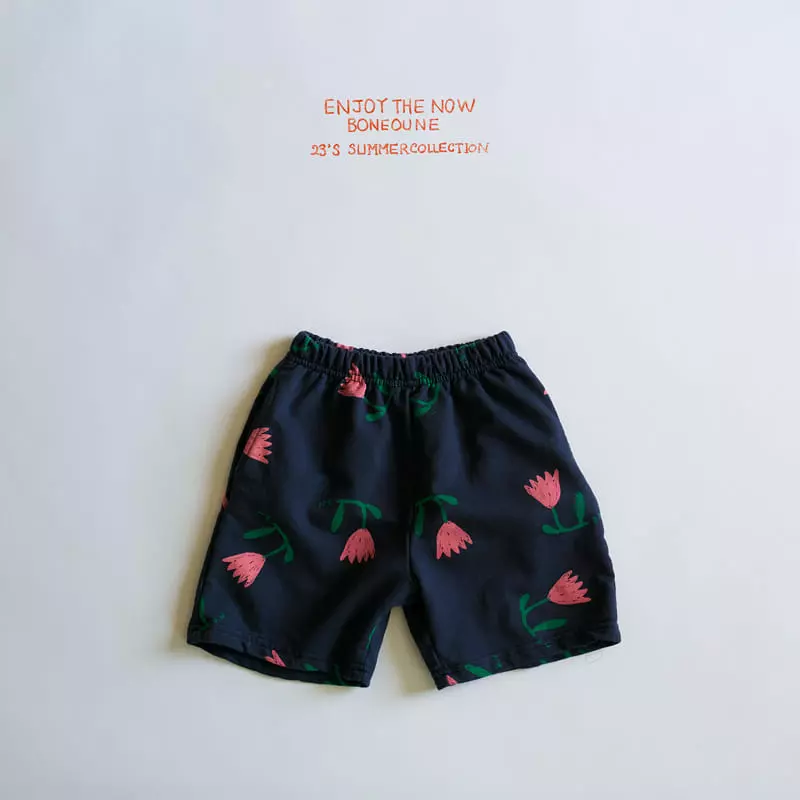 Boneoune - Korean Children Fashion - #Kfashion4kids - Daldal Flower Pants