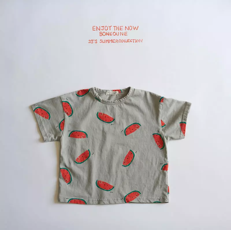 Boneoune - Korean Children Fashion - #Kfashion4kids - Watermelon Tee