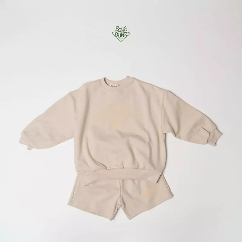 Boneoune - Korean Children Fashion - #childrensboutique - Custum Top Bottom Set