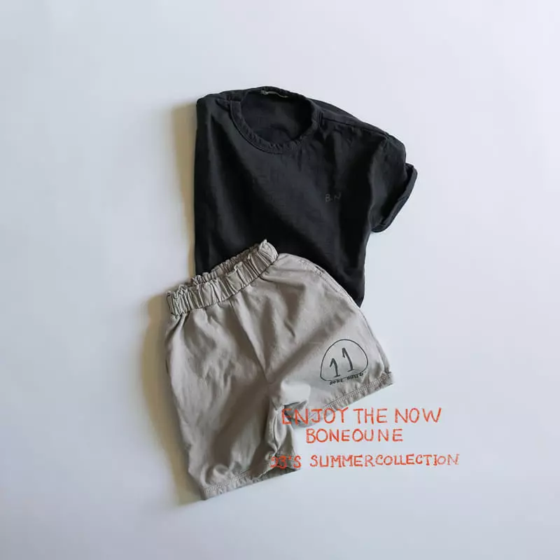 Boneoune - Korean Children Fashion - #fashionkids - Bone Slim Tee - 5