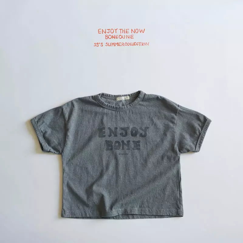 Boneoune - Korean Children Fashion - #littlefashionista - Enjoy Tee - 4