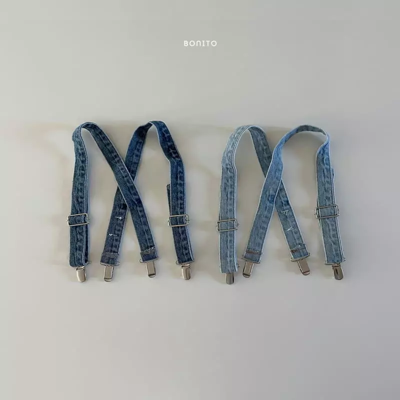 Bonito - Korean Baby Fashion - #babyboutique - Denim Suspendar