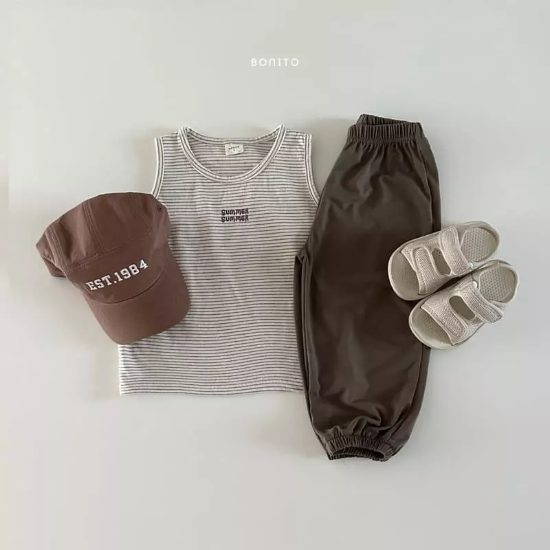 Bonito - Korean Baby Fashion - #babyboutiqueclothing - Stripes Sleeveless - 6