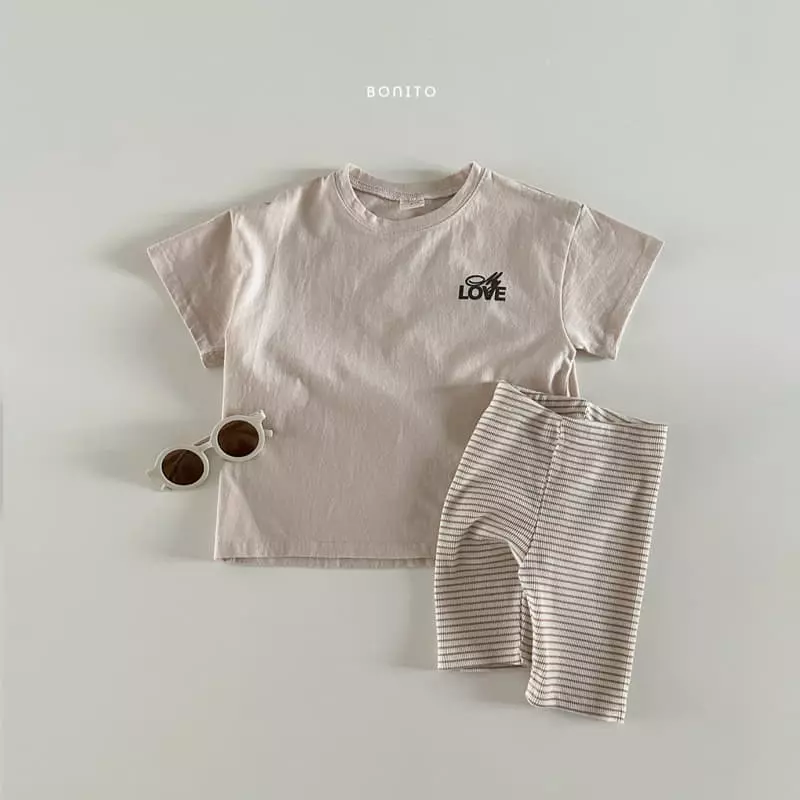 Bonito - Korean Baby Fashion - #babyboutiqueclothing - Mu Love Tee - 11