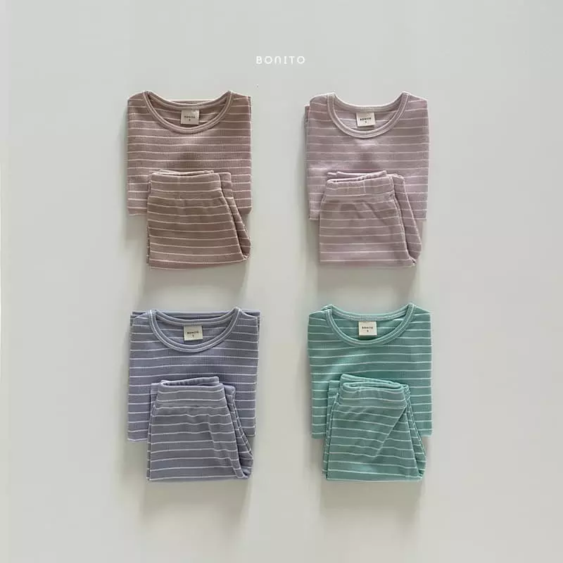 Bonito - Korean Baby Fashion - #babyboutiqueclothing - Rib Easywear - 2