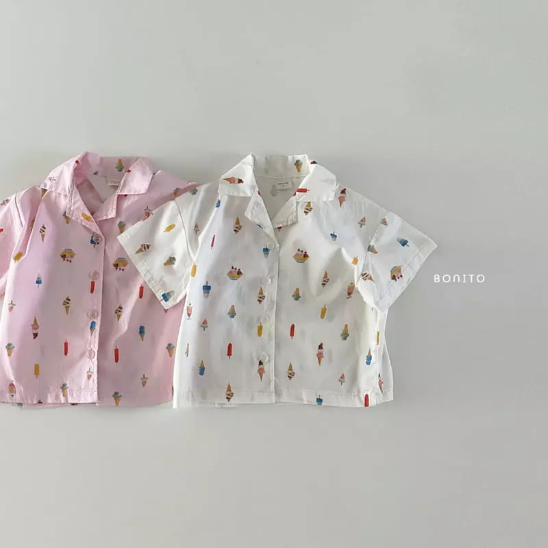 Bonito - Korean Baby Fashion - #babyboutiqueclothing - Ice Cream Shirts