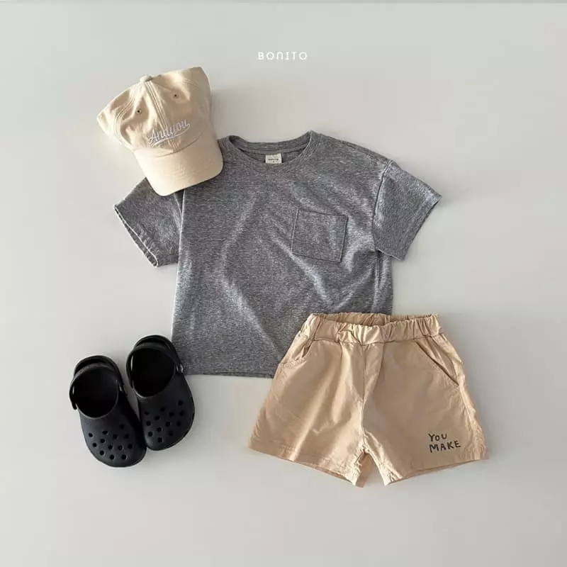 Bonito - Korean Baby Fashion - #babyfever - Slav Pocket Tee - 10