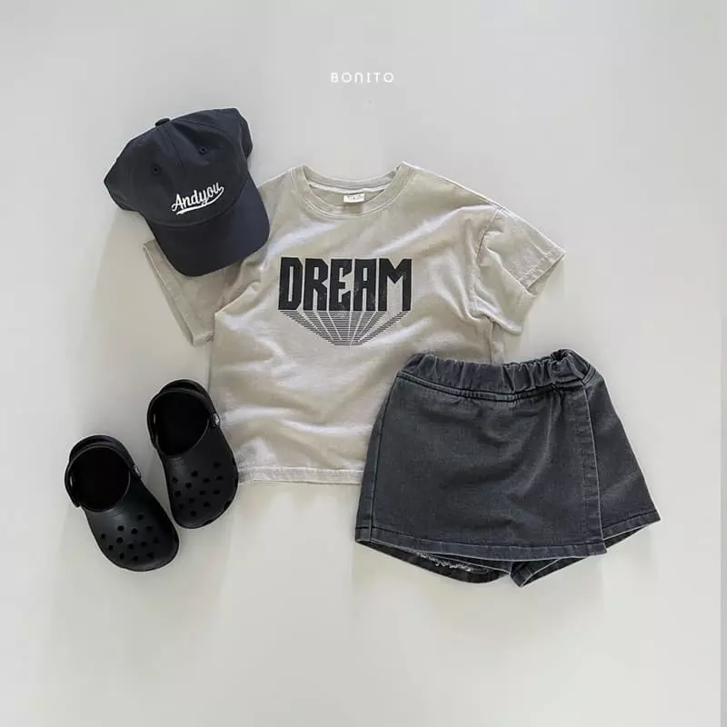 Bonito - Korean Baby Fashion - #babyfever - Denim Skrit Shorts - 8