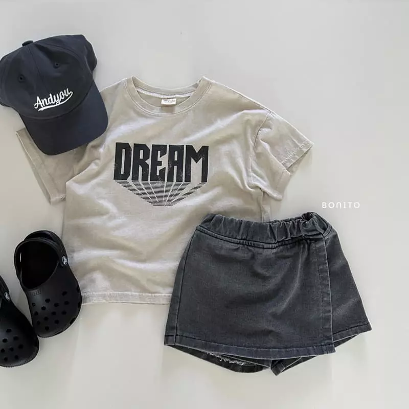 Bonito - Korean Baby Fashion - #babygirlfashion - Denim Skrit Shorts - 9