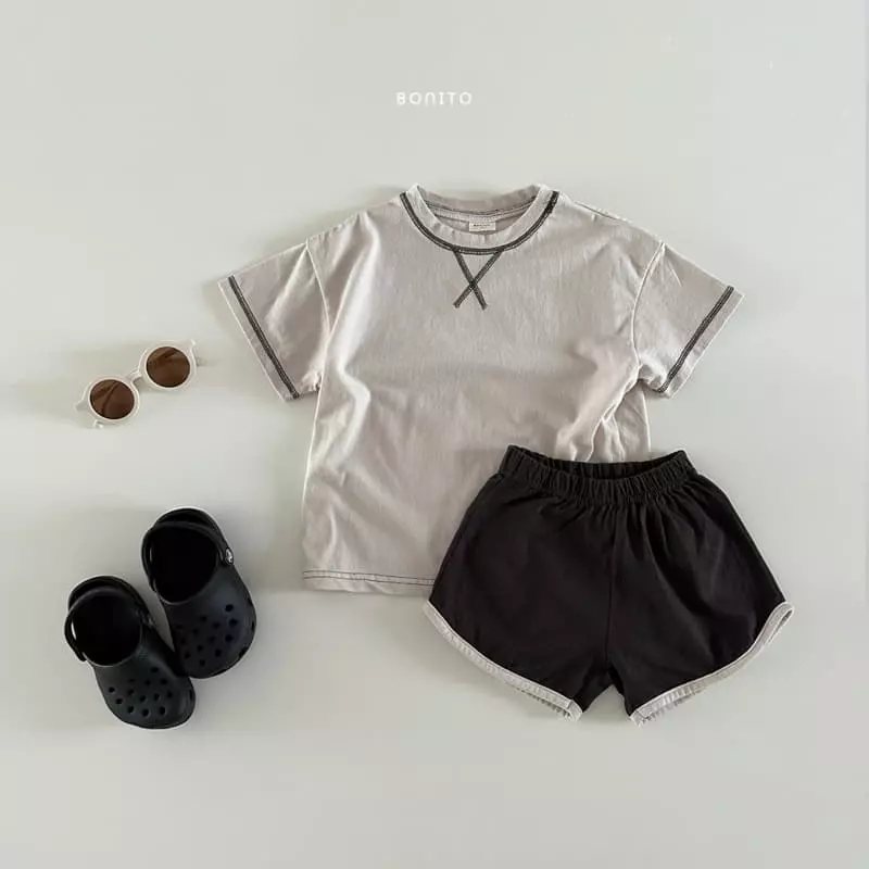 Bonito - Korean Baby Fashion - #babyoutfit - Gay Roppa Top Bottom Set - 7
