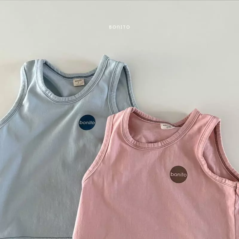 Bonito - Korean Baby Fashion - #babyoutfit - Circle Bonny Sleeveless - 3