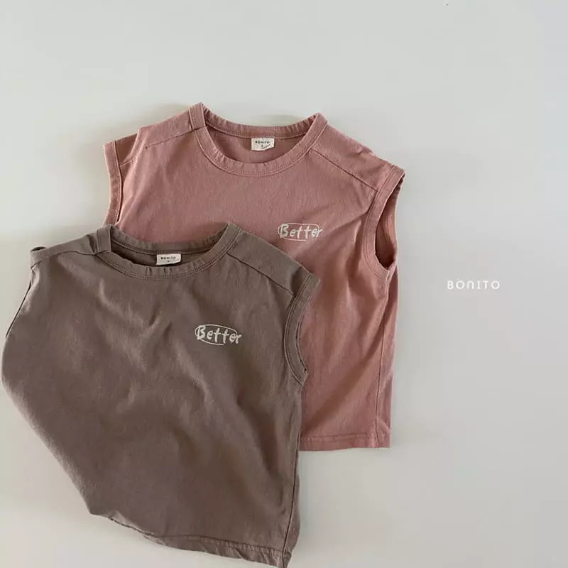 Bonito - Korean Baby Fashion - #babyoutfit - Better Sleeveless