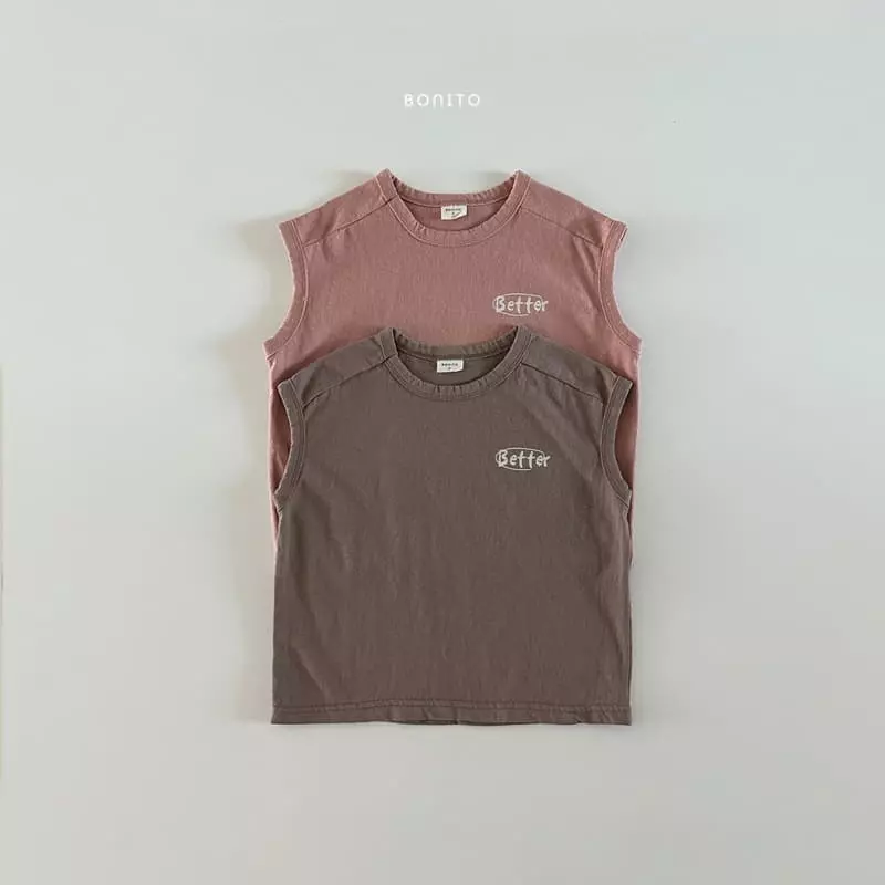 Bonito - Korean Baby Fashion - #babyoutfit - Better Sleeveless - 2