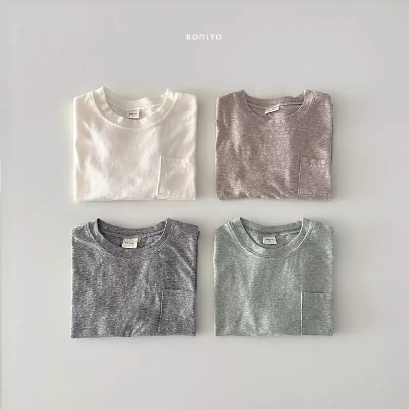 Bonito - Korean Baby Fashion - #babywear - Slav Pocket Tee - 2