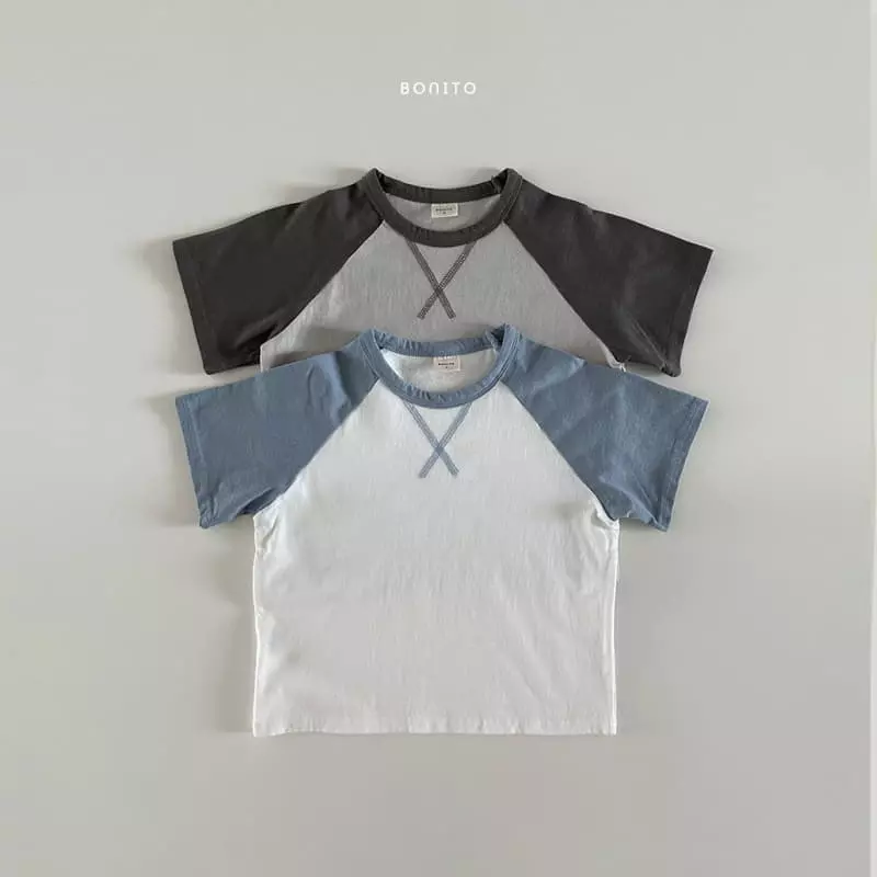 Bonito - Korean Baby Fashion - #onlinebabyboutique - Raglan Tee - 2