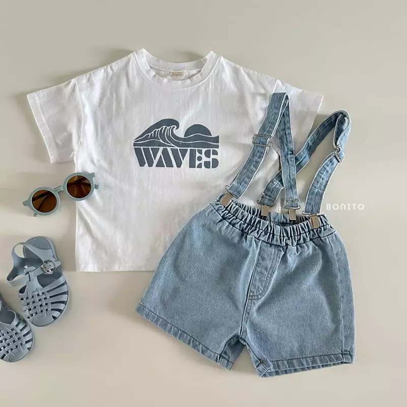 Bonito - Korean Baby Fashion - #onlinebabyshop - Wave Tee - 7