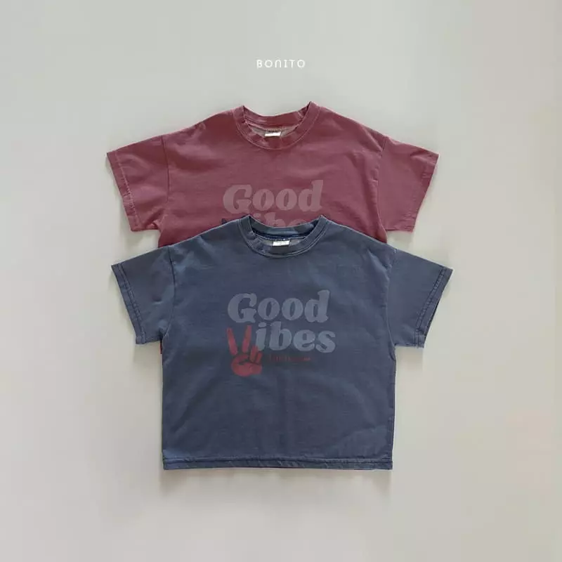 Bonito - Korean Baby Fashion - #smilingbaby - Good Vibe Tee - 2