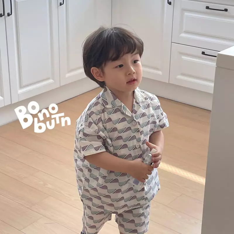 Bonobutton - Korean Children Fashion - #magicofchildhood - Hedgehog Top Bottom Set