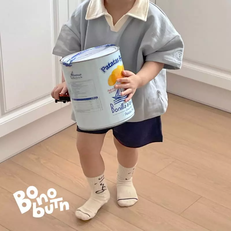 Bonobutton - Korean Children Fashion - #todddlerfashion - Grape Shorts - 8