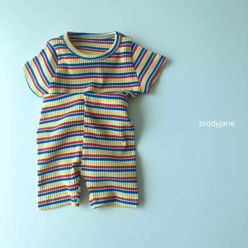 Brody Jane - Korean Children Fashion - #littlefashionista - Multi Stripes Easywear - 2