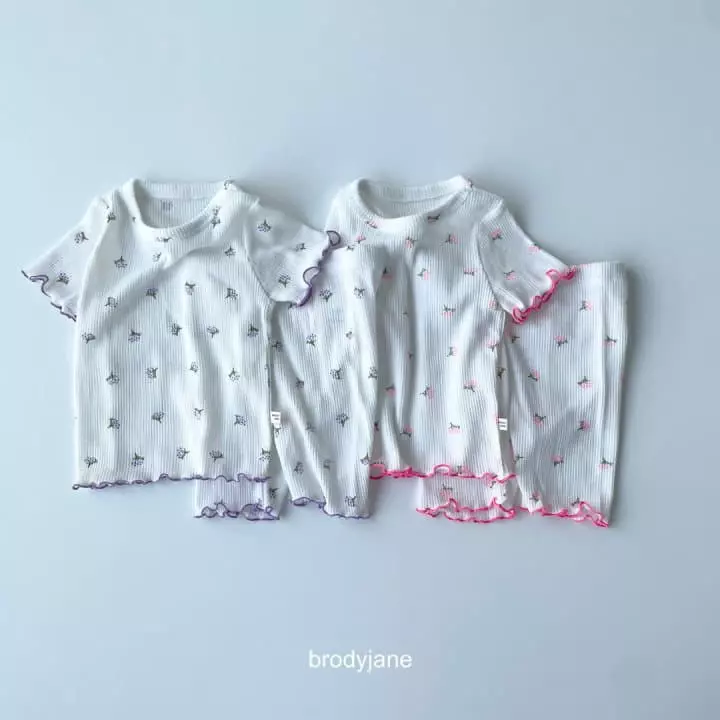 Brody Jane - Korean Children Fashion - #minifashionista - Berry Eyelet Easywear